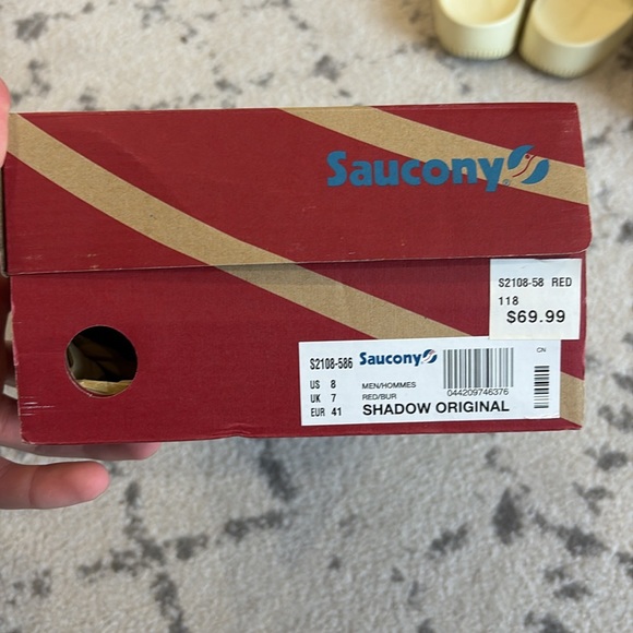 Saucony shadow red burgundy men’s shoes - Picture 9 of 9